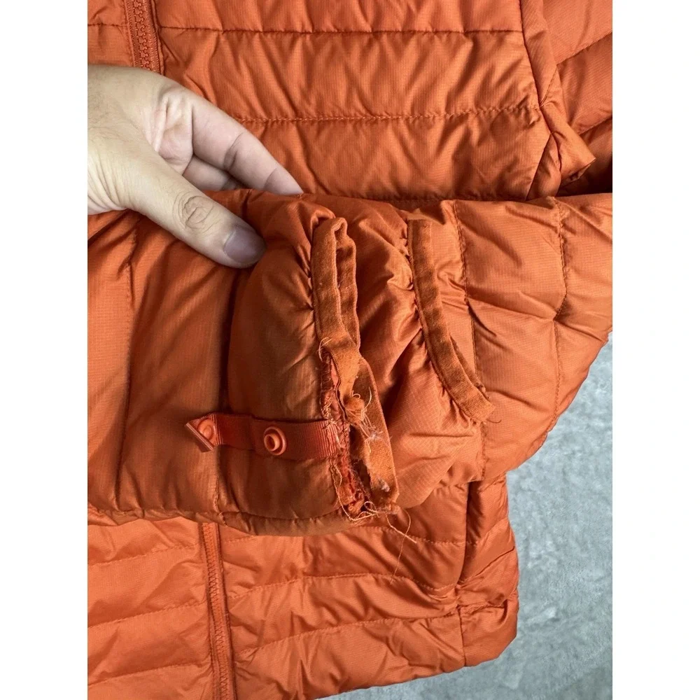 The North Face Puffer Jacket 550 Fill Short Full Zip Casual Winter Mens Small